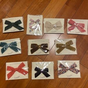 Wunderkin Hair Bow Set - Assorted Colors